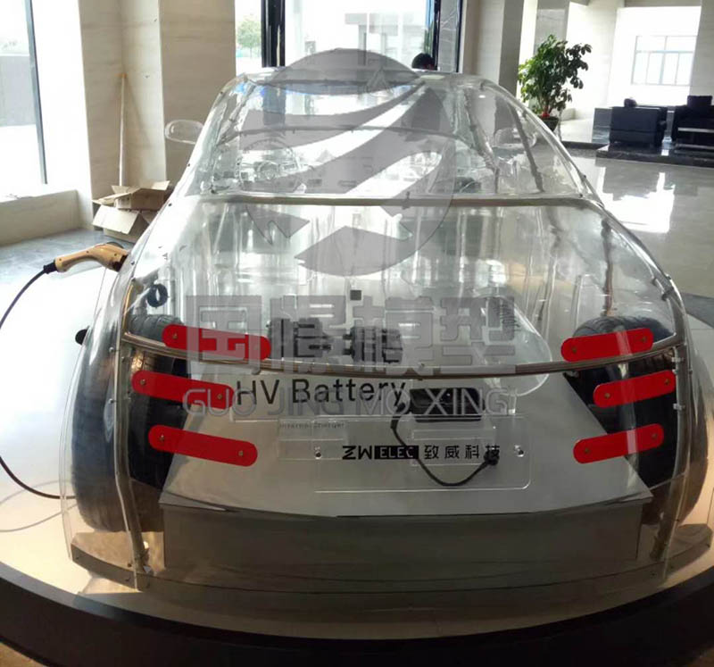 双江透明车模型